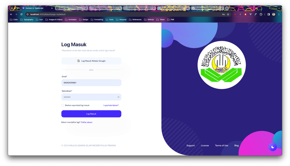 Sistem eHartanah Majlis Agama Islam Pulau Pinang