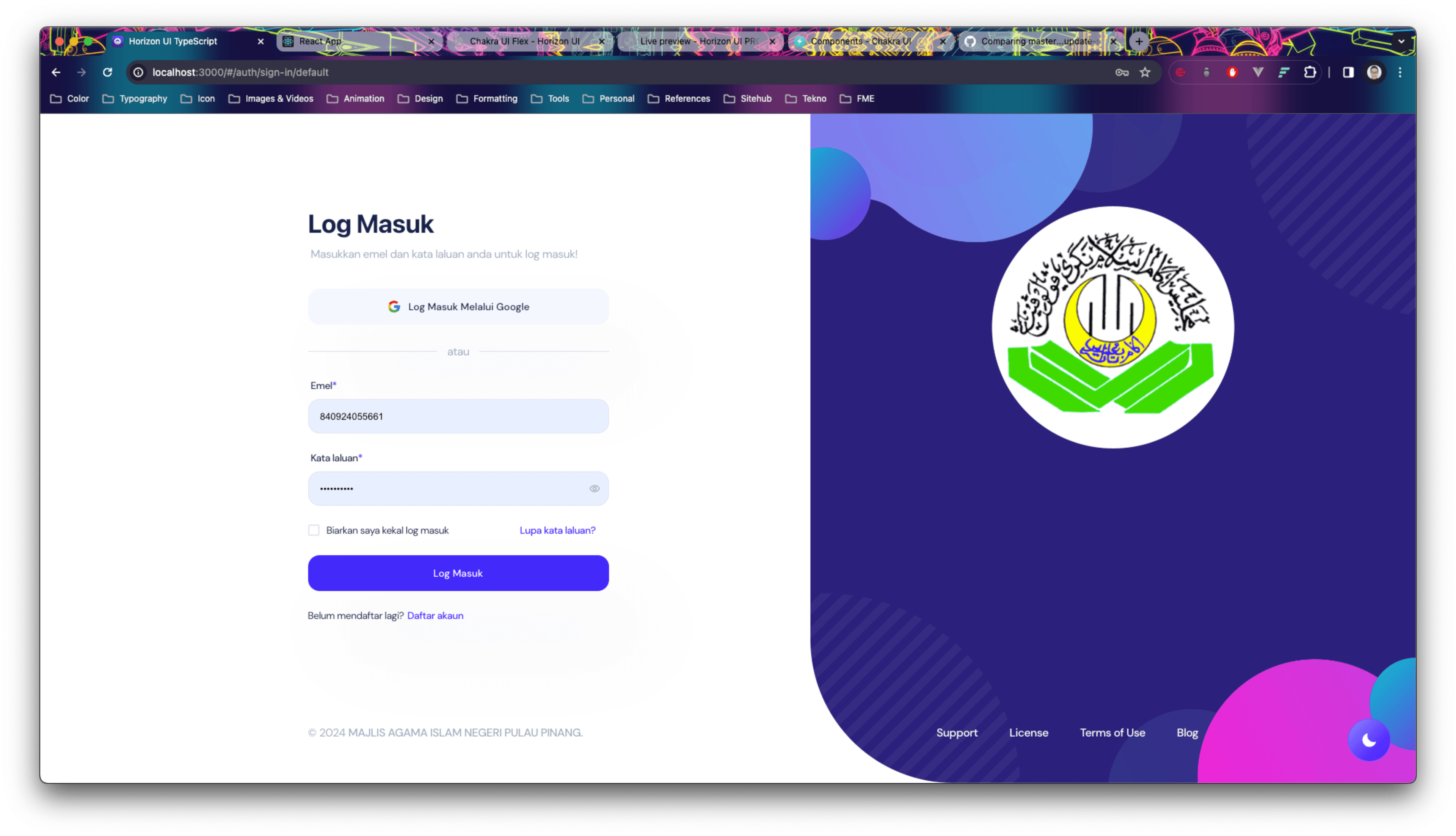Sistem eHartanah Majlis Agama Islam Pulau Pinang