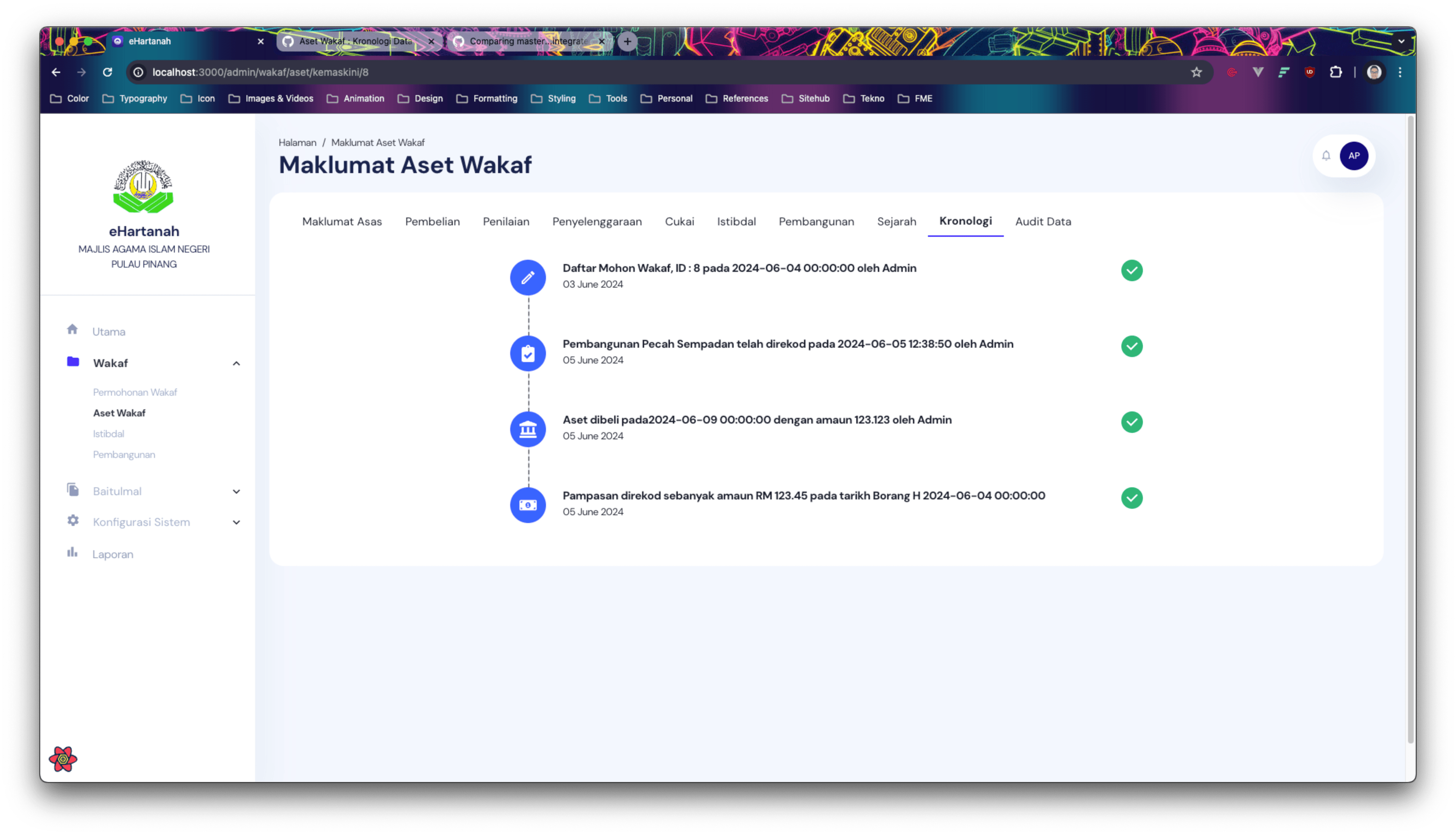 Sistem eHartanah Majlis Agama Islam Pulau Pinang gallery image 3
